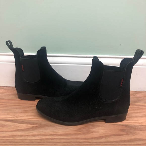 Chooka | Women's Vivien Velvet Boots | Black | Size 9 - Picture 3 of 6